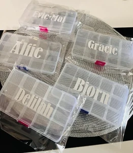 Personalised Travel Snack Or Sweet Box, Kids , Adults Holidays , Treat Box - Picture 1 of 4