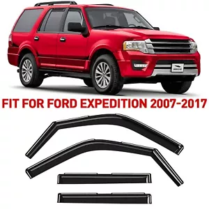 Rain Guards Vent Visors Shade for 07-17 Ford Expedition/Lincoln Navigator - Picture 1 of 8