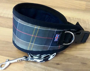GREYHOUND / LURCHER COLLAR FLEECE LINED ADJUSTABLE 13" - 17" >>  - Picture 1 of 2
