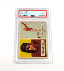 1957 Topps Dick Lane Rookie #85 Cardinals PSA 4 - Imagen 1 de 2