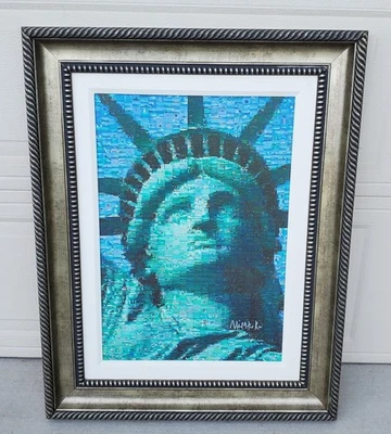 Neil J. Farkas "Face of Liberty" Serigraph on Canvas Limited Edition - Image 1 of 4