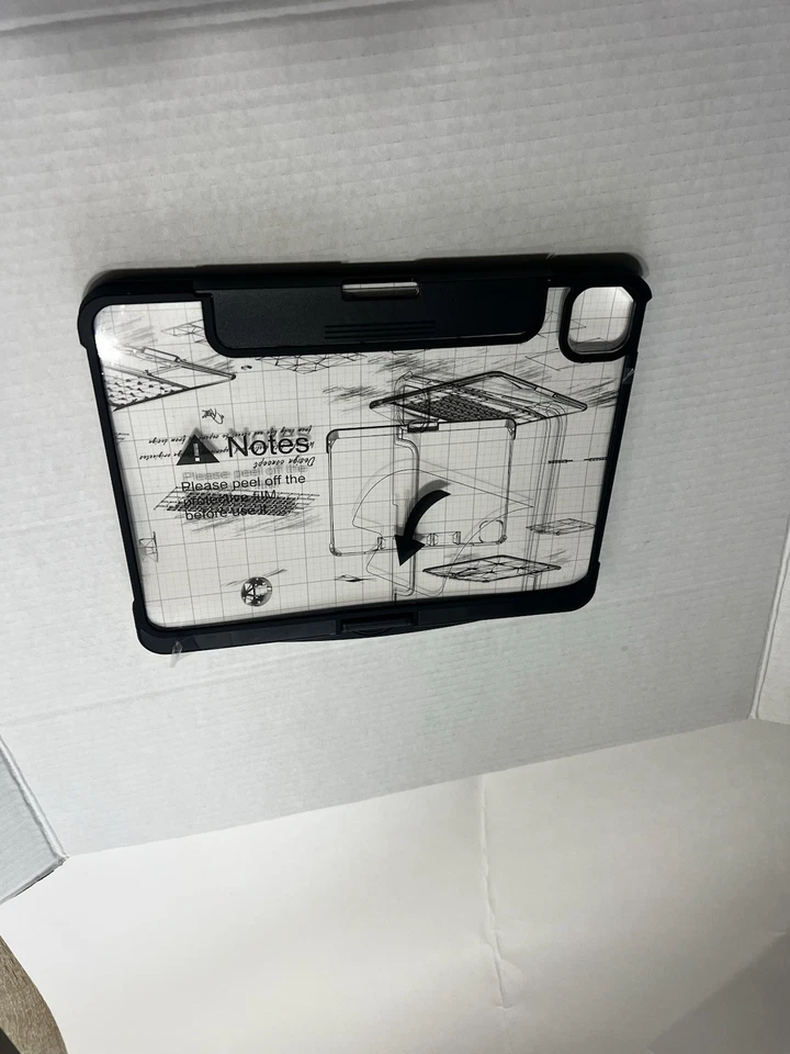 Funda Teclado iPad Air & Pro 11 Pulgadas M2/M3, Giratoria 360°, Transparente Foto 1 de 4