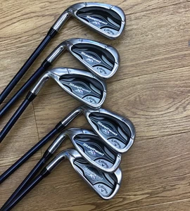 Lefty!! Callaway Steelhead XR Iron #5-9,P (6Clubs) /Flex R Regular XR - Picture 1 of 7