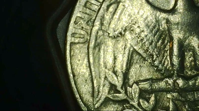 Washington 1967 cuarto golpeado aunque tela o? Moneda de error[A131] Foto 1 de 4