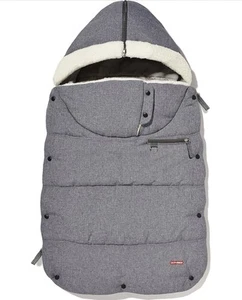 NEW Skip Hop Stroll-and-Go Three-Season Stroller Footmuff, Toddler, Heather Gray - Picture 1 of 11
