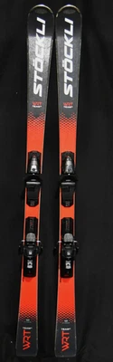 STOCKLI WRT TEAM SKIS SIZE 160 CM WITH SALOMON BINDINGS - Image 1 of 4