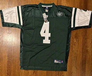 New York Jets Brett Favre Onfield Reebok NFL Football Jersey XL - Picture 1 of 3