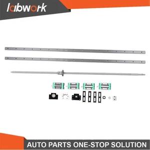 Labwork Heavy Duty HGR20 Guides Kit With SFU1605 1000mm Ball Screw & BF12 / BK12 - Picture 1 of 17