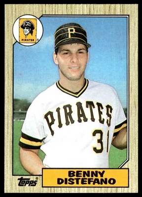 1987 Topps Benny Distefano Pittsburgh Pirates #651 - Image 1 of 2