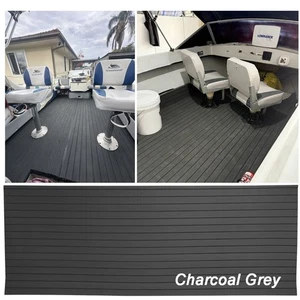 Bevel EVA Foam Boat Flooring Marine Teak Decking Mat for Yacht Carpet , C Grey - Picture 1 of 20