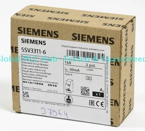 5SV3311-6 1PCS NEW Siemens Fault current protection switch 16A 5SV33116 - Picture 1 of 1