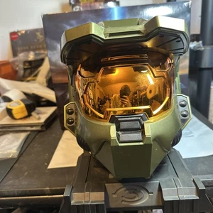 Halo 3 Legendary Edition Master Chief Helm mit Ständer; ohne Spiel mit Box - Bild 1 von 5