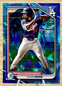 Bowman Chrome Draft Sapphire Edition 2024 - Zyhir Hope #BDC-139 (RC) - Imagen 1 de 2