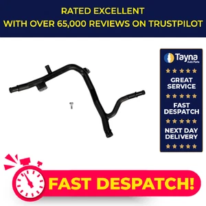 Coolant Flange / Pipe fits VW JETTA Mk3 1.6 04 to 10 Automatic Transmission New - Picture 1 of 7