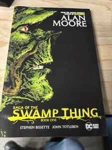 SAGA OF THE SWAMP THING BOOK ONE TPB GRAPHIC NOVEL ALAN MOORE DC/BLACK LABEL - Picture 1 of 2