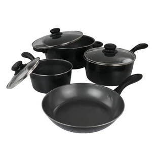 7-teiliges Kohlenstoffstahl Kochgeschirr Set - Bild 1 von 6