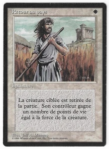 ►Magic-Style◄ MTG Swords to Plowshares French Revised FBB Played (lightly inked) - Picture 1 of 2