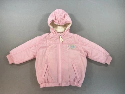 Chaqueta Rothschild Vintage Talla 24 Meses Rosa Puffer Equipo de Nieve Foto 1 de 4