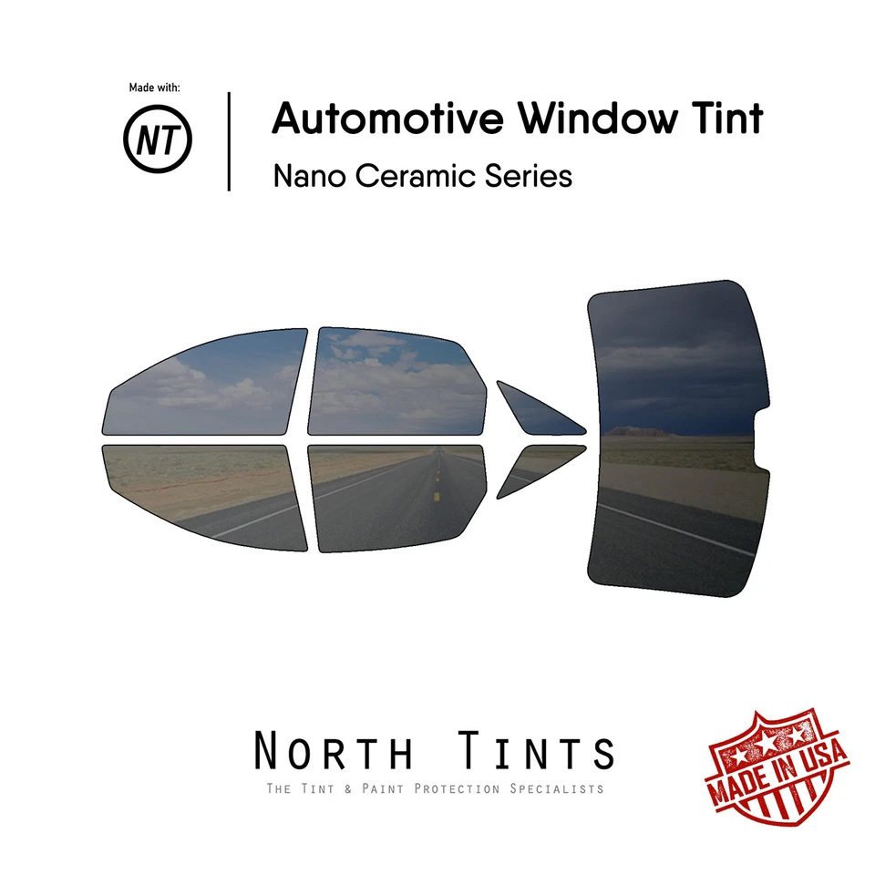 Nano Ceramic PreCut Window Tint Film Automotive Glass for Ford Taurus 2008-2009 - Image 1 of 4