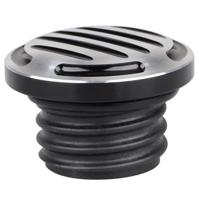 Gas Fuel Tank Cover For Harley Softail Fat Boy Dyna Wide Glide Fat Street Bob Foto 1 de 4