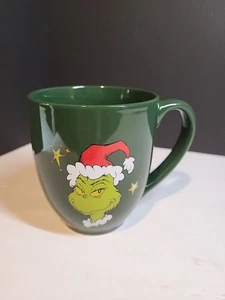 Taza de café grande THE GRINCH Dr. Seuss Feliz Navidad sin astillas ni grietas - Imagen 1 de 5