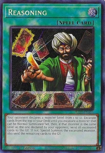 Yu-Gi-Oh! Reasoning (Secret Rare) Secret Rare 25th Anniversary Rarität Sammlung - Bild 1 von 1