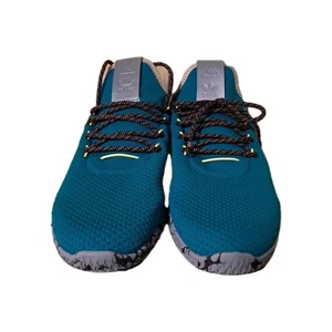 Adidas Men's Pharrell Williams Pw Tennis Hu Green Size 9 Brand New No Box - Picture 1 of 12