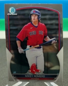 Mikey Romero 2023 Bowman Chrome Prospect #BCP-69 Boston Red Sox  - Picture 1 of 2