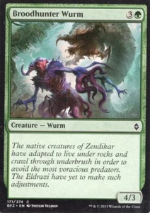 4X BROODHUNTER WURM 171/274 BATTLE FOR ZENDIKAR MTG MAGIC LP X4 - Bild 1 von 1