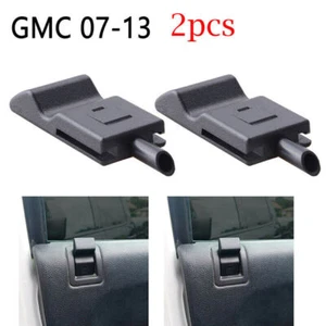 2x perilla de bloqueo de puerta negra ébano para Chevy Tahoe GMC Yukon 2007-2014 # 15844616 - Imagen 1 de 7