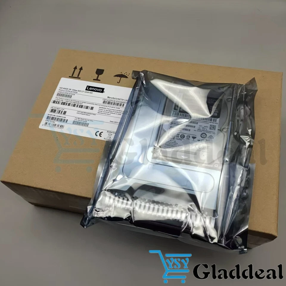 New Lenovo 00YK028 7XB7A00039 600GB 2.5'' 15K 12GB/s SAS Internal Hard Drive - Image 1 of 4