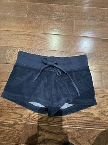 NWT Girl’s Hard Tail Terry Shorts in Navy, Size L  (14) - Picture 1 of 5