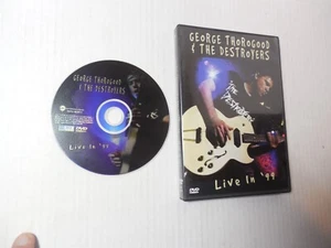 George Thorogood & The Destroyers: Live in '99 (DVD, 1999) Concert Tested - Imagen 1 de 8