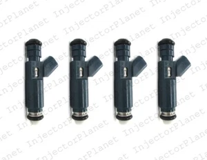 Set of 4 DENSO 4360 Fuel Injectors 04-09 Mazda 3 2.0L VP4M8G-BA Genuine OEM - Picture 1 of 5