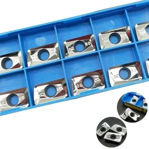 50pcs For aluminum APGT1604PDFR-G2 N01 Hard alloy milling insertion APKT1604 - Picture 1 of 4