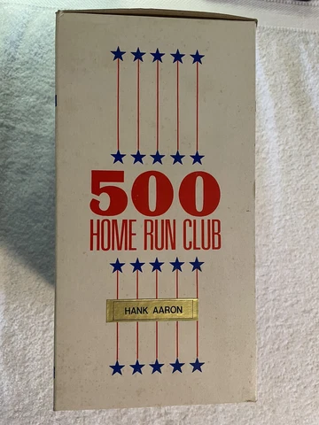 Hank Aaron Sports Impressions 500 Home Run Club Figurine - 1989 Cover