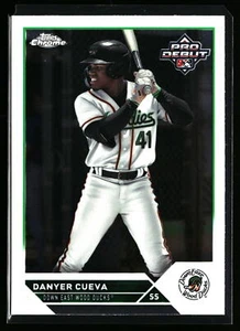2023 Topps Chrome Danyer Cueva Pro Debut Base - Picture 1 of 2
