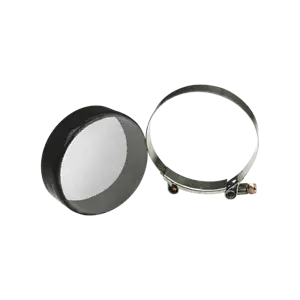 Filtro de pantalla de aire para ahorro de espacio CXRacing 3"" manguera de silicio para Turbo 3"" OD + abrazadera - Imagen 1 de 6