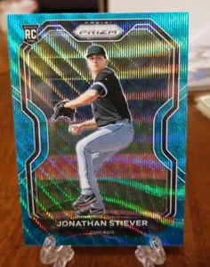 2021 Panini Prizm Teal Wave Prizm Jonathan Stiever #68 Rookie RC - Picture 1 of 2