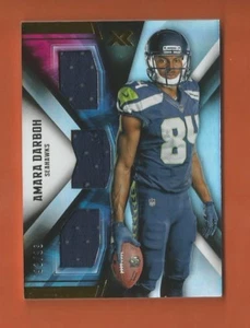Camiseta triple Panini XR 2017 RC AMA DARBOH #d 93/99 Seattle Seahawks - Imagen 1 de 1