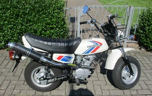 VA/Alu Tuning Auspuff Exhaust Honda CY 50 CY50 Takegawa Sportschalldämpfer TOP  - Bild 1 von 12