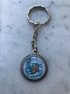 Porte clefs cle fantaisie medaillon 3e REI LÉGION ÉTRANGÈRE - Picture 1 of 1