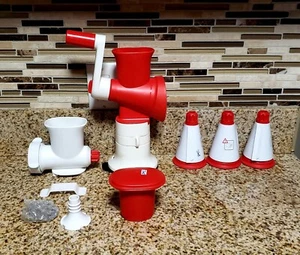 Tupperware - Fusion Master System - Food Grater Mincer Meat Grinder - - Picture 1 of 24