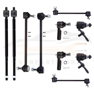 10Pc Front Tie Rod Ends Ball Joints For 1997-2001 Toyota Camry Lexus ES300 - Image 1 of 4