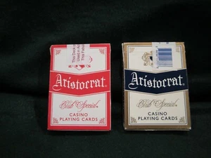 Sealed Casino Poker Decks ~Two ~ Rampart Summerlin & Circus Circus Aristocrat - Picture 1 of 5