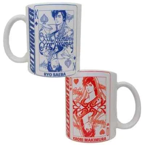 City Hunter Ryo Saeba & Kaori Makimura Mug Cup 340ml Tsukasa Hojo Japan Limited - Picture 1 of 1