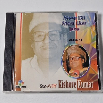 Songs of Love KISHORE KUMAR Volume-14 Mere Dil Mein Utar Jana Bollywood CD Foto 1 de 4