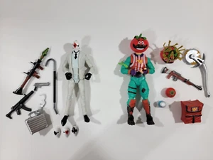 Lote de figuras de acción legendarias Fortnite cabeza de tomate comodín accesorios completos - Imagen 1 de 13