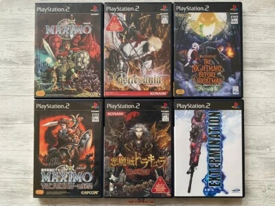 SONY PS2 Maximo & Castlevania & Akumajo & The Nightmare Extermination from Japan - Image 1 of 4