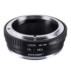 K&F Concept Adapter for Canon FD Lens to Sony E Mount Camera NEX A7R  A7  NEX-5R - Picture 1 of 7